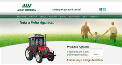 Desktop Screenshot of amotordiesel.com.br
